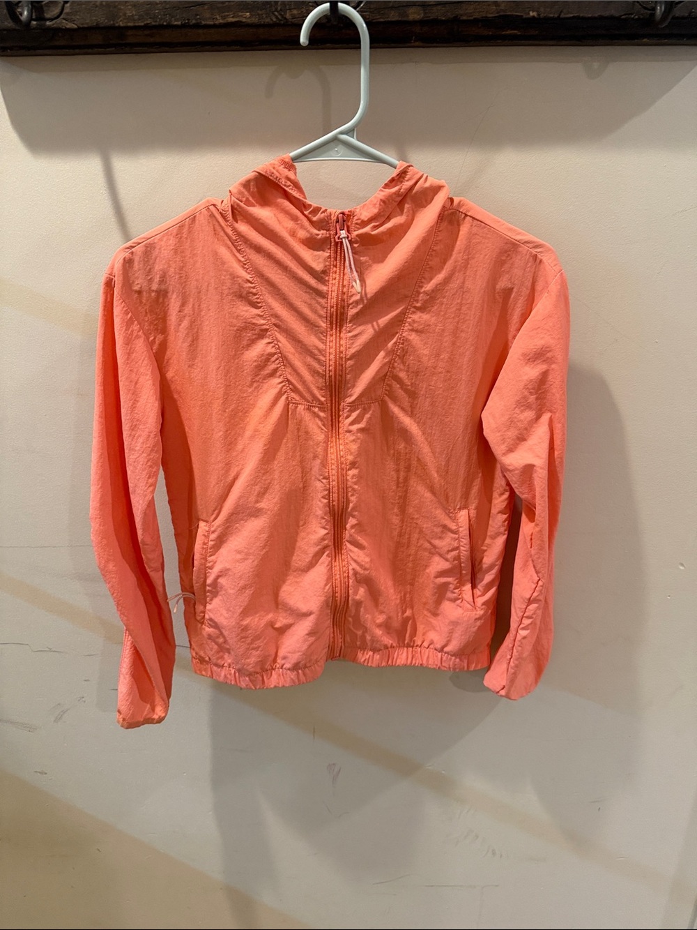 all in motion Coral Hooded Zip Rain Jacket for Kids